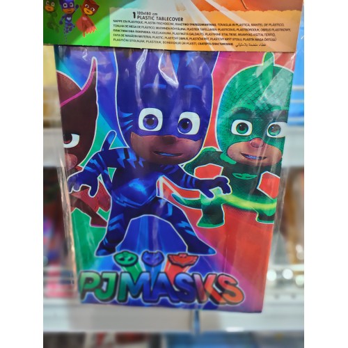 Masa Örtüsü Pj Mask 120x180 cm Masa Örtüsü Pj Mask 120x180 cm
