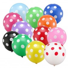 ÇEPEÇEVRE PUANTİYELİ BASKILI BALON 5 adrt