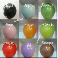 Balon  Pastel 10'lu 12 inç 30 cm