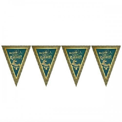 Ramazan hoşgeldin Üçgen Flama Süs Ramazan hoşgeldin Üçgen Flama Süs