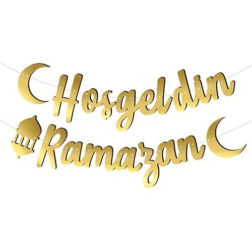 Hoşgeldin Ramazan Kaligrafi Banner Hoşgeldin Ramazan Kaligrafi Banner