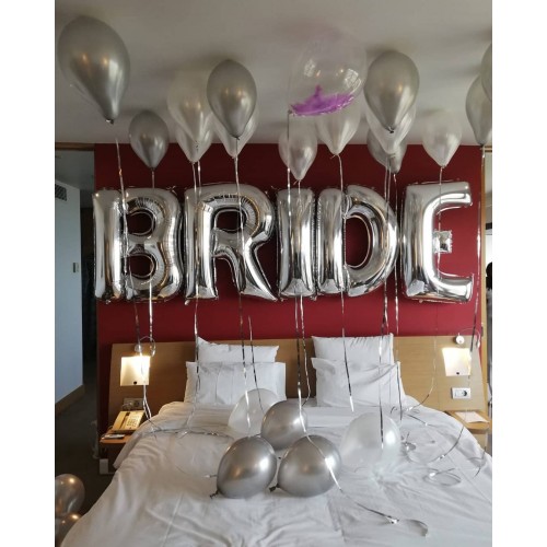 Uçan Balon Bride Balon Seti Ücretsiz Teslimat Uçan Balon Bride Balon Seti Ücretsiz Teslimat