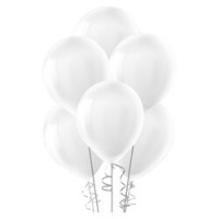 Balon Pastel beyaz 100'lü