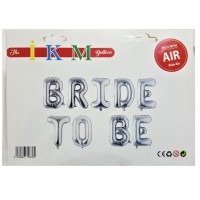 Bride Tobe Balon Set Gümüş 35 cm Bride Tobe Balon Set Gümüş 35 cm
