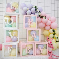 Şeffaf Kutu Harfli Beyaz 25x25x25 cm 1 adet fiyatı