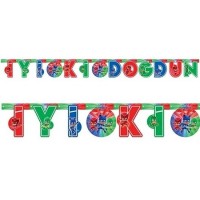 Pj Mask İyiki Doğdun Uzar yazı